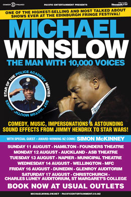 Michael Winslow - Coming to New Zealand August 2013