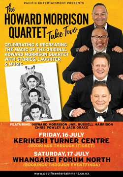 The Howard Morrison Quartet Take Two - Touring New Zealand 2020